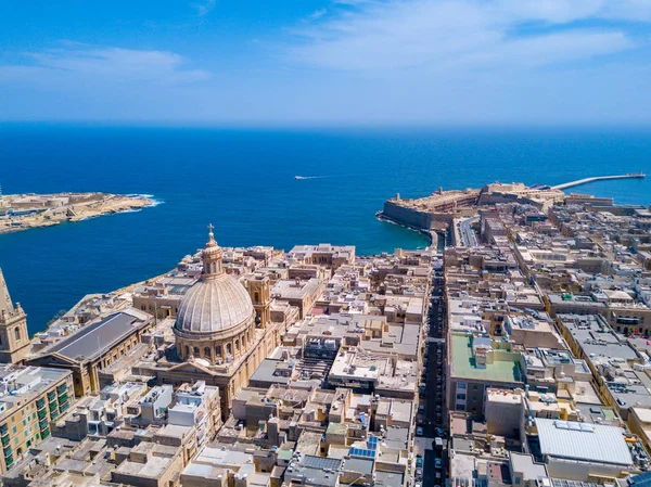 Antika Huvudstaden Valletta Malta Öriket Europa Medelhavet — Stockfoto