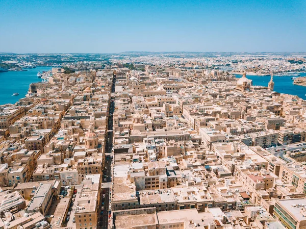 Antika Huvudstaden Valletta Malta Öriket Europa Medelhavet — Stockfoto