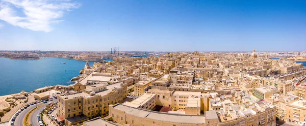 Древняя Столица Мальты Валлетта Остров Страна Европы Средиземном Море — стоковое фото