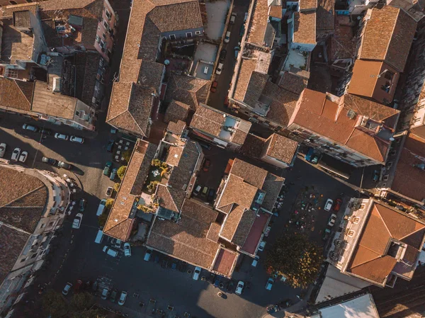 Hermosa Vista Aérea Ciudad Catania Sicilia —  Fotos de Stock