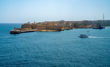 Güzel Valletta tarihi kent, Malta  