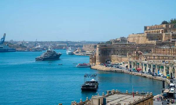 Schöne Valletta Altstadt Malta — Stockfoto