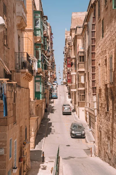 Mayo 2018 Hermoso Casco Antiguo Valeta Malta — Foto de Stock