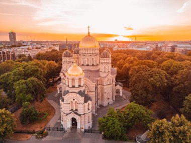 Riga, Letonya 'daki İsa' nın Doğumu Katedrali
