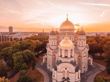Riga, Letonya 'daki İsa' nın Doğumu Katedrali