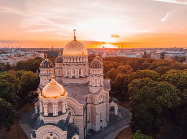 Riga, Letonya 'daki İsa' nın Doğumu Katedrali