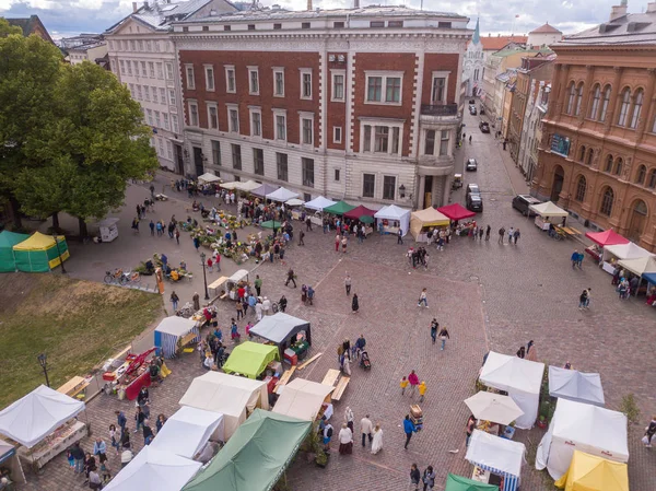 Riga Lettland Juni 2018 Das Lettische Radiogebäude Auf Dem Domplatz — Stockfoto