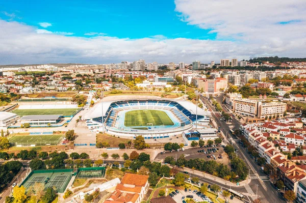 Lizbon Futbol Stadyumu Havadan Görünümü — Stok fotoğraf