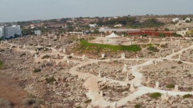 Ayia Napa Uluslararası Heykel Parkı havadan görünümü