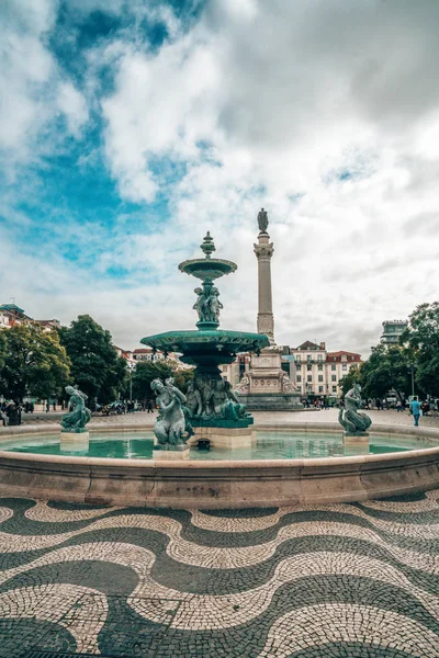 Czerwca 2018 Lizbona Portugalia Piękny Widok Stare Miasto Lizbona Tramwaje — Zdjęcie stockowe