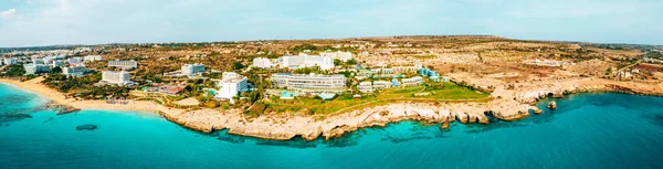 Novembre 2018 Ayia Napa Cipro Veduta Una Spiaggia Azzura Acqua — Foto Stock