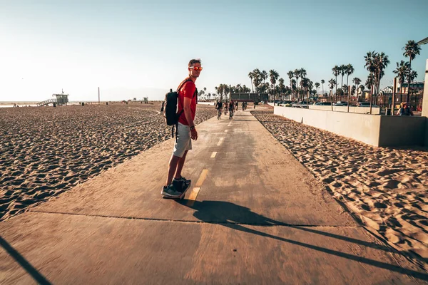 Sierpień 2018 Los Angeles Stany Zjednoczone Ameryki Venice Beach Vibes — Zdjęcie stockowe