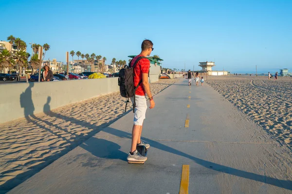 Sierpień 2018 Los Angeles Stany Zjednoczone Ameryki Venice Beach Vibes — Zdjęcie stockowe
