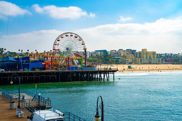 Los Angeles Verenigde Staten Januari 2019 Prachtig Uitzicht Santa Monica — Stockfoto