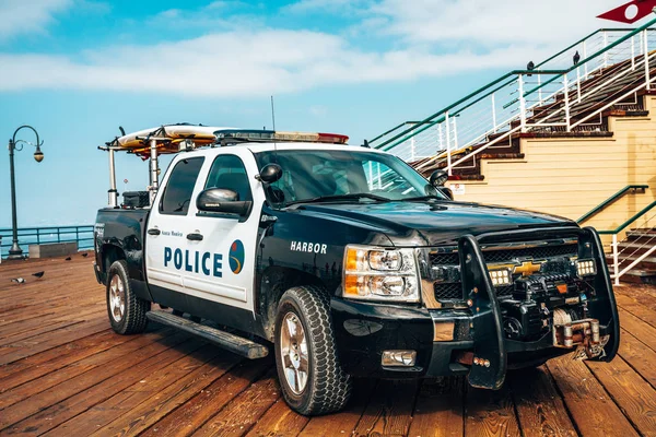 Los Angeles Amerika Birleşik Devletleri Ocak 2019 Polis Suv Santa — Stok fotoğraf