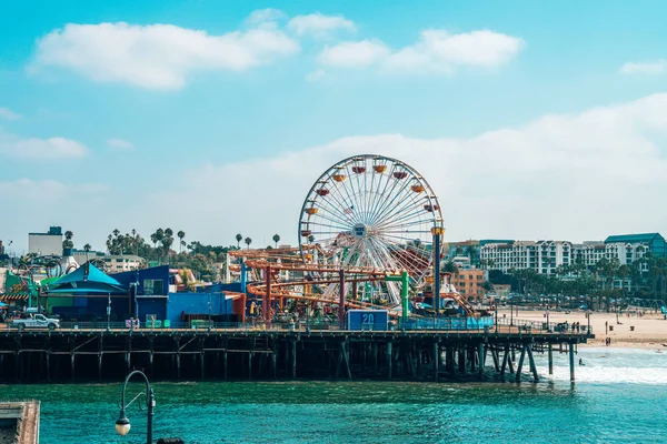 Los Angeles Verenigde Staten Januari 2019 Prachtig Uitzicht Santa Monica — Stockfoto