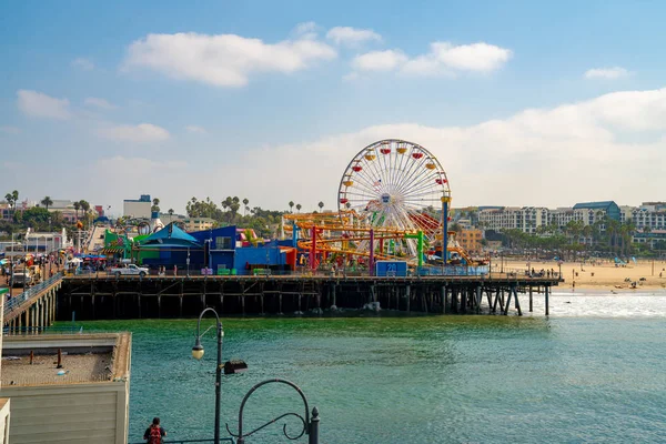 Los Angeles Verenigde Staten Januari 2019 Prachtig Uitzicht Santa Monica — Stockfoto