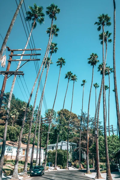 June 2018 Los Angeles Usa Car Parked Side Street Hollywood — Stock Photo, Image