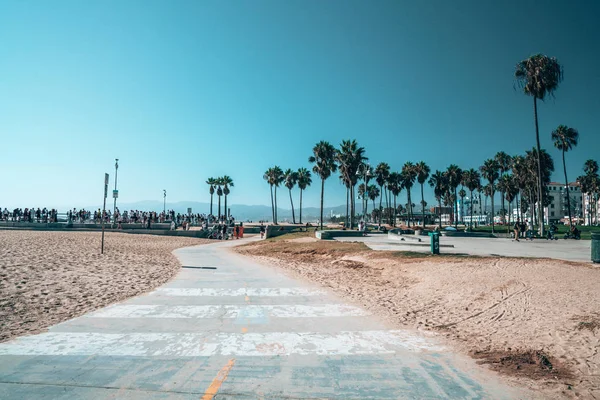 August 2018 Los Angeles Usa Beautiful Summer Day Venice Beach — Stock Photo, Image