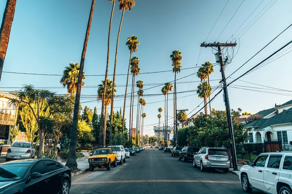 July 2018 Los Angeles Usa Beautiful Sunny Day California Blue — Stock Photo, Image