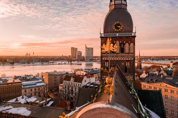 Hermosa Vista Catedral Cúpula Con 1727 Número Año Que Fue —  Fotos de Stock