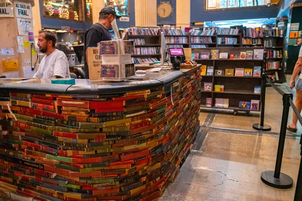 Los Angeles Eua Maio 2018 Vista Interior Last Book Store — Fotografia de Stock