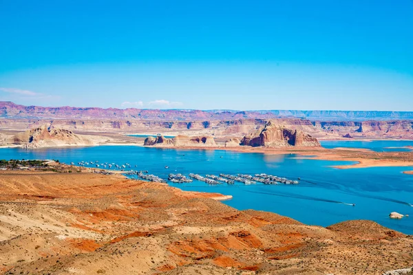 Beautiful Lake Powell View Middle Arizona State — Stock Photo, Image
