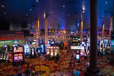 New York Hotel, Las Vegas, ABD. 10 Temmuz 2018. Bir Las Vegas hotel Casino iç.