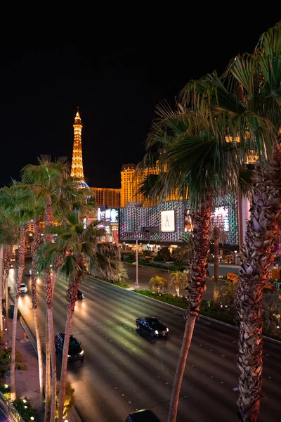 July 2018 Las Vegas Usa Beautiful Las Vegas Night View — Stock Photo, Image