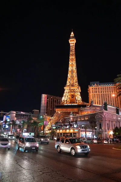 July 2018 Las Vegas Usa Beautiful Las Vegas Night View — Stock Photo, Image