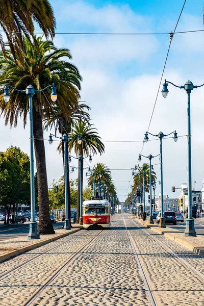 Mayo 2018 San Francisco Estados Unidos Famoso Tranvía Clásico San —  Fotos de Stock