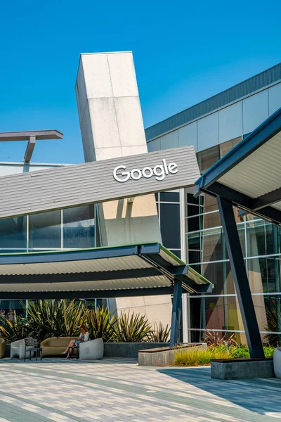 Palo Alto Usa September 2018 Kantor Googleplex Silicon Valley Tanda — Stok Foto