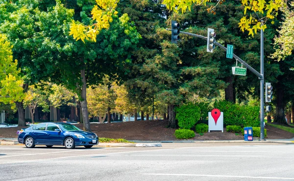 Palo Alto Usa September 2018 Street View Silicon Valley Google — Stock Photo, Image