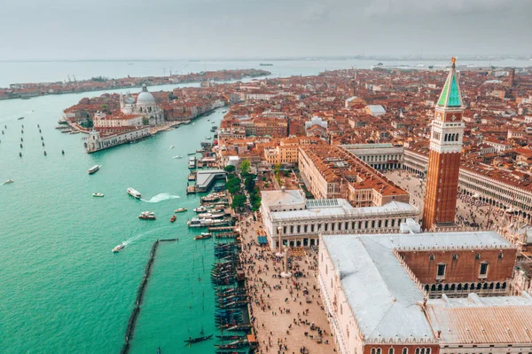 Veduta Aerea Piazza San Marco Venezia — Foto Stock