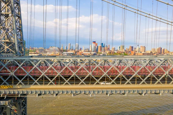 Nova Iorque Eua Maio 2019 Vista Aérea Perto Ponte George — Fotografia de Stock