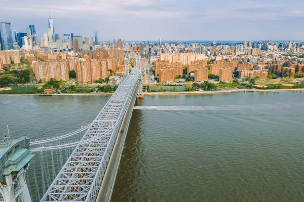 New York Usa Mai 2019 Luftaufnahme Der George Washington Brücke — Stockfoto