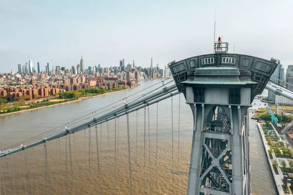 Nova Iorque Eua Maio 2019 Vista Aérea Perto Ponte George — Fotografia de Stock