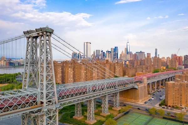 New York Usa Mei 2019 Bovenaanzicht Van George Washington Bridge — Stockfoto