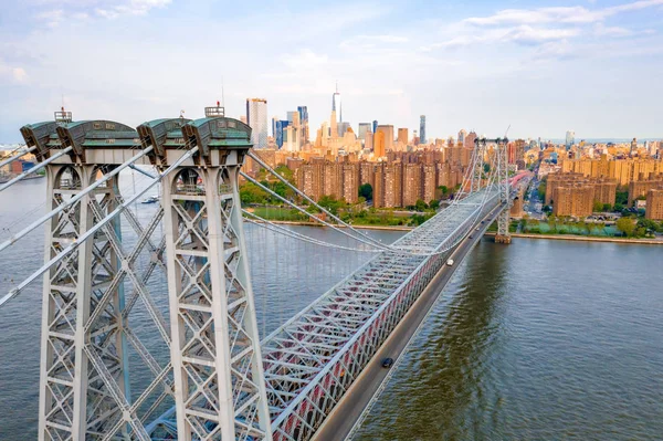 New York États Unis Mai 2019 Vue Aérienne Rapprochée Pont — Photo