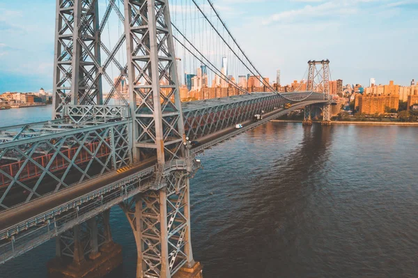 New York États Unis Mai 2019 Vue Aérienne Rapprochée Pont — Photo