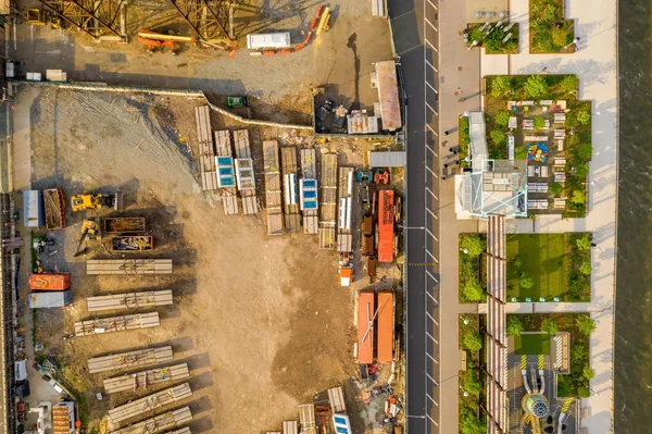 New York Usa May 2019 Domino Park Brooklyn Williamsburg Old — Stock Photo, Image