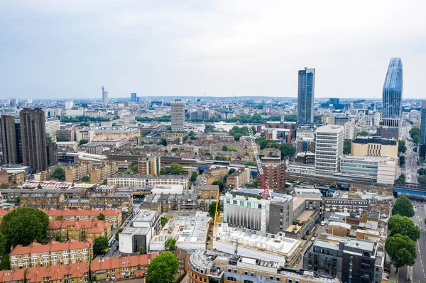 Vista Aérea Ciudad Londres Reino Unido —  Fotos de Stock