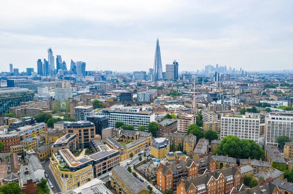 Vista Aérea Cidade Londres Reino Unido — Fotografia de Stock