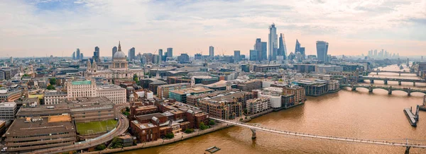 Londra Şehrinin Havadan Görünüşü Birleşik Krallık — Stok fotoğraf