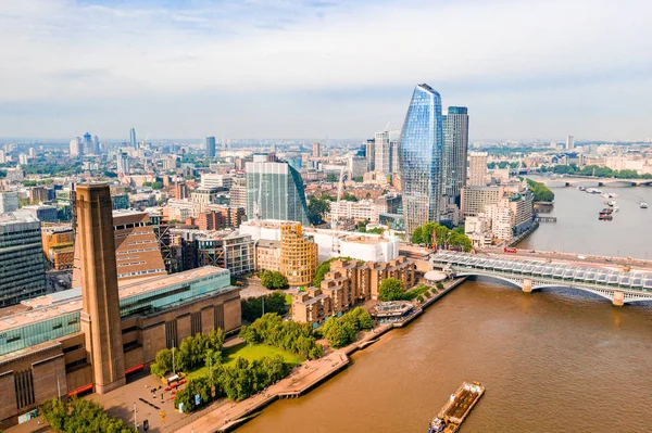 Vista Aérea Ciudad Londres Reino Unido —  Fotos de Stock