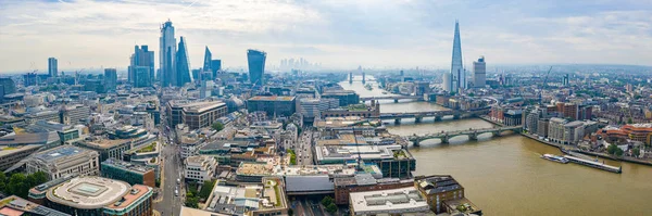 Vista Aérea Cidade Londres Reino Unido — Fotografia de Stock