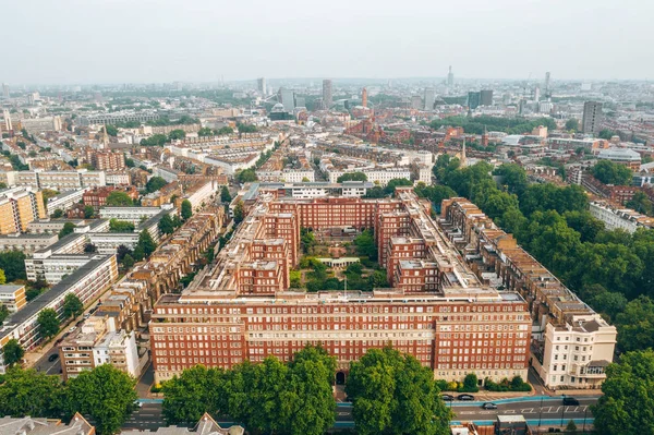 Londra Şehrinin Havadan Görünüşü Birleşik Krallık — Stok fotoğraf