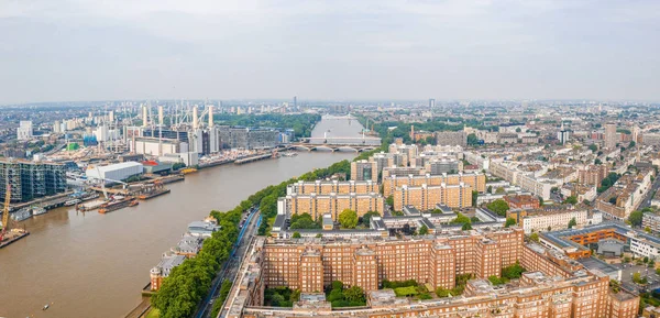 Vista Aérea Ciudad Londres Reino Unido —  Fotos de Stock