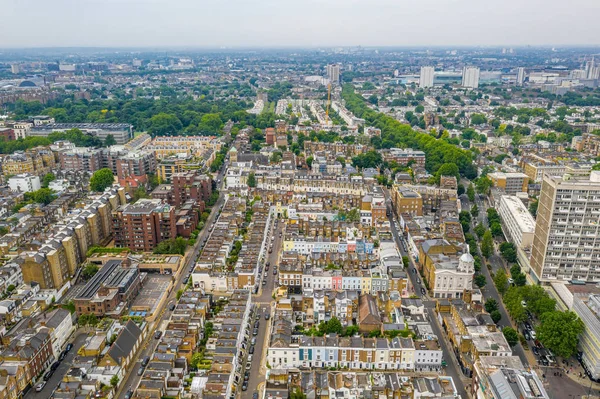 Londra Şehrinin Havadan Görünüşü Birleşik Krallık — Stok fotoğraf