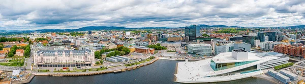 Vacker Flygvy Över Operahuset Köpenhamn Danmark — Stockfoto